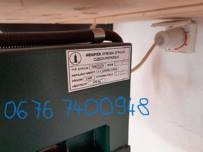 Bild 6:Langbandschleifmaschine PBH 300A, Kantenschleifmaschine