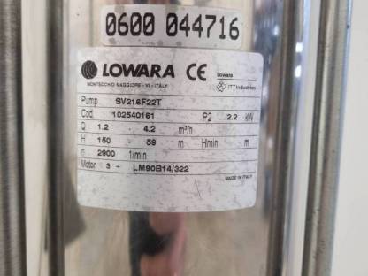 Bild 2:Verkaufe Xylem Lowara Drucksteigerung mit Frequenzumrichter