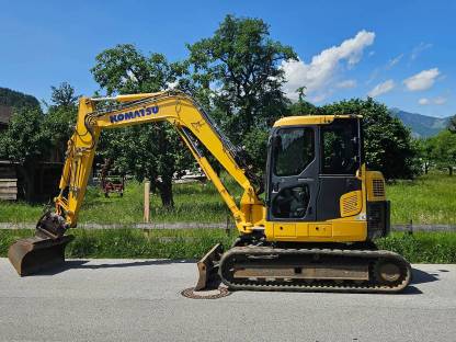 Komatsu PC88 mit Powertilt, Bagger, Takeuchi Kurzheck