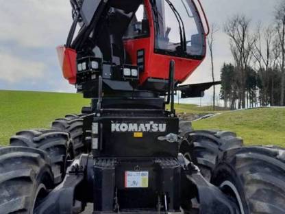 Bild 5:Harvester Komatsu 931xc