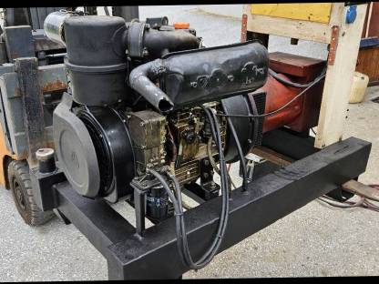 Bild 4:Stromaggregat 11 kW Diesel