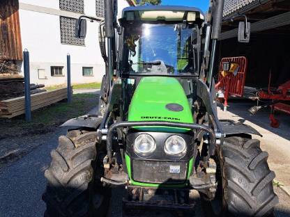 Deutz Fahr Agroplus 80 mit Hauer Frontlader HLC 70
