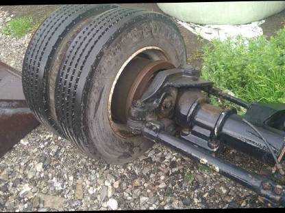 Bild 3:Tiefladerachse Anhängerachse Lenkachse