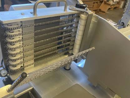 Bild 4:Ablege Aufschnittmaschine Vollautomat Gräf 804VA