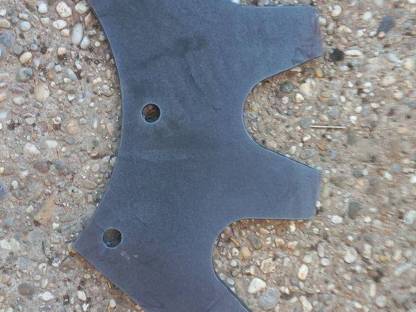 Bild 2:Fräsklinge für Kirchner Miststreuer T3070