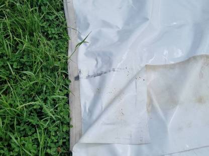 Bild 2:Gewebeplane 17,5 x 5 m Abdeckplane