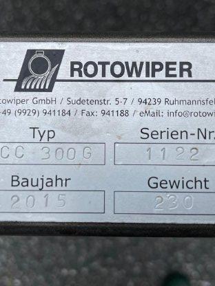 Bild 6:Rotowiper neuwertig TCC 300G