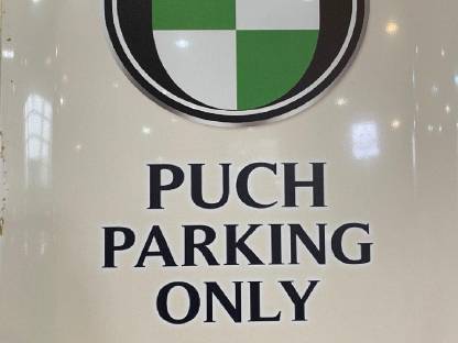 Puch Parking Only 40 x 30 cm