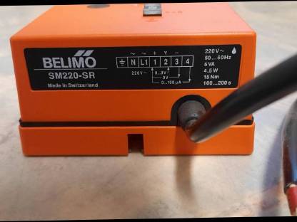 Bild 2:Stellmotor SM220-SR