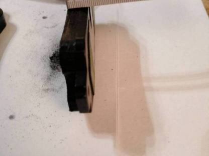 Bild 5:2. Satz Merlo Bremsbeläge