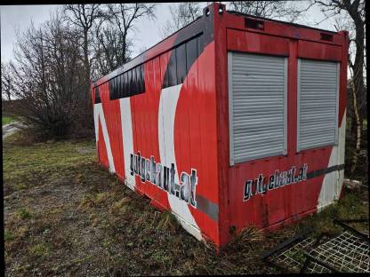 6 m Mannschaftscontainer
