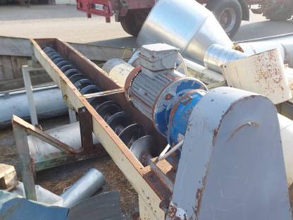 Bild 2:Schüttgutschnecke