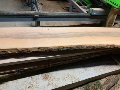 Bild 2:Eschenpfosten