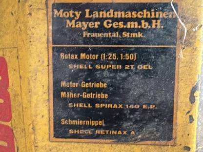 Bild 5:Motormäher für Bastler