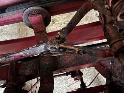 Bild 5:Heublitz Heuraupe Bandrechen Schwader Pöttinger