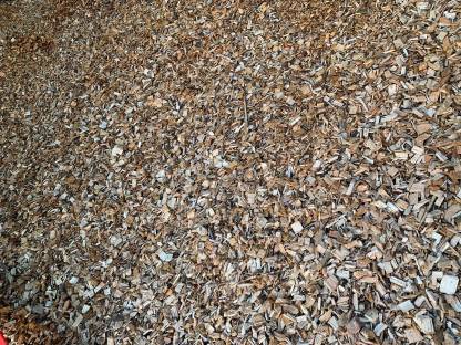 Bild 2:Hackschnitzel Laubholz