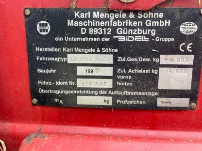 Bild 8:Mengele Garant 325