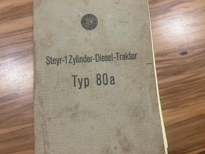 Bild 4:15-er Steyr Traktor Typ 80a