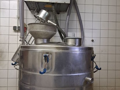 Milchtank mit Kühlung Westfalia