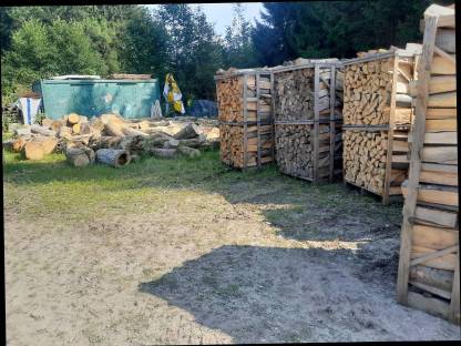 Bild 3:Brennholz Buche trocken