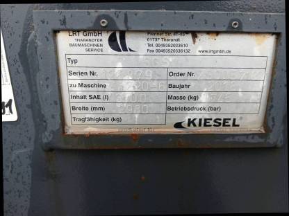 Bild 3:Volvo Radlader Schaufel