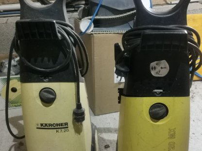 Kärcher als Ersatzteilspender MX 720 und K 720