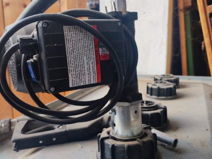 Bild 3:1.000 l IBC-Dieseltank Komplett-Set