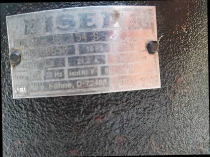 Bild 4:Eisele Güllepumpe