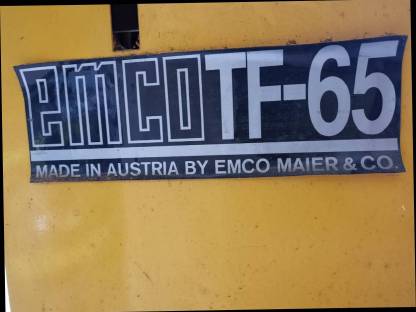 Bild 2:Tischfräse EMCO TF-65 (380 V Version)