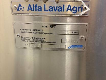 Bild 2:Alfa Laval Milch-Kühlung