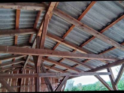 Bild 4:Holzhütte, Holzunterstand