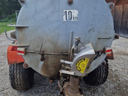 Bild 5:Güllefass Huber 6.500 l (Tandemachse - Vakuumfass)