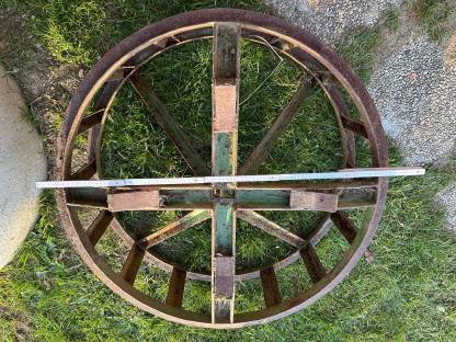 Bild 6:Zwillingsräder aus Metall