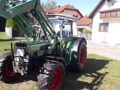 Frontlader, Schaufel, Gabel Fendt 275 S