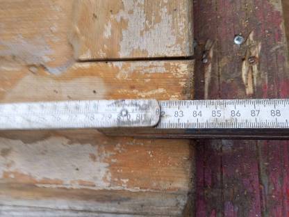 Bild 7:Alte Holztür Deko Balkon Terrasse