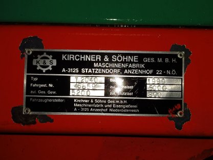 Bild 3:Miststreuer Kirchner T2040