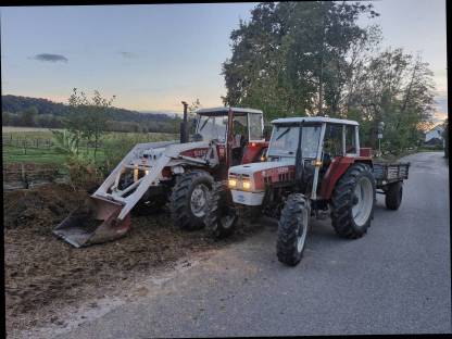 Steyr 8075 Allrad RS2 Seitenschaltung