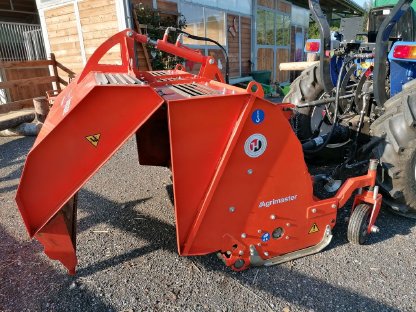 Bild 5:Schlegelmulcher mit Sammelcontainer Agrimaster XR130 neuwertig