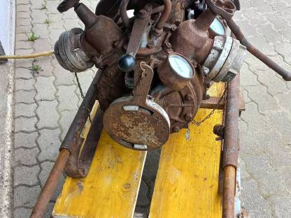 Bild 2:Breuer Feuerwehrpumpe