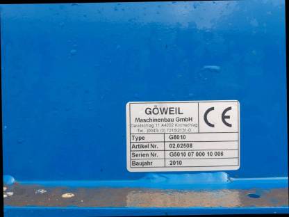 Bild 7:Göweil 5010 Wickelmaschine