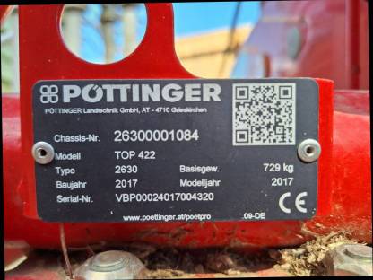 Einkreiselschwader Pöttinger Top 422