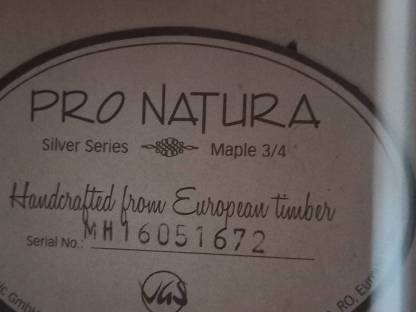 Bild 2:3/4 Gitarre Pro Natura Silver Series