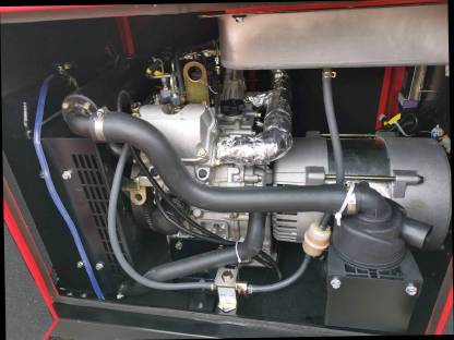 Bild 4:Notstromaggregat Stromerzeuger