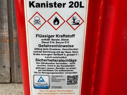 Bild 4:Kraftstoffkanister Metall 20 l