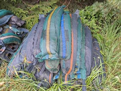 Bild 3:Fahrsilowände