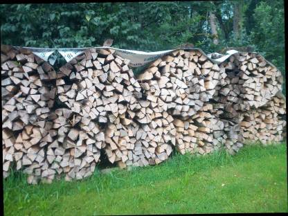 Bild 2:Brennholzbündel hart, 1 m³