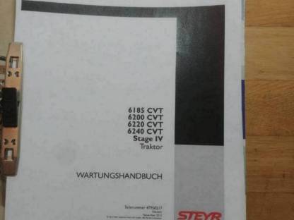 Bild 3:Werkstatthandbücher Steyr CVT 2007-2021