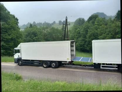 Bild 8:MAN Tandem Kühlzug TGS 26.440 Euro 6