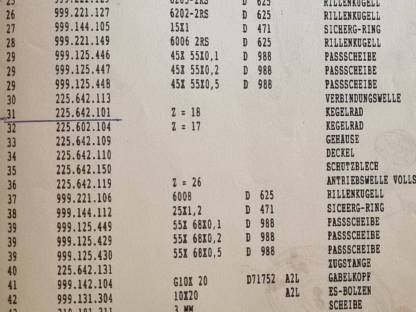 Bild 3:Suche Ersatzteile für Reform Eingrasmähwerk