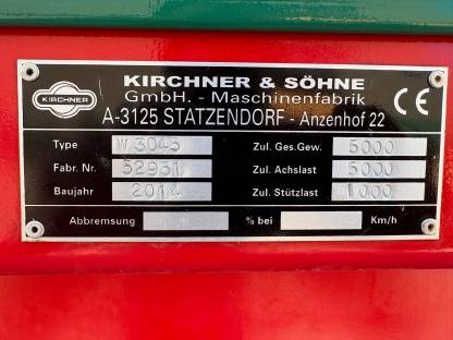 Bild 4:Miststreuer Kirchner & Sohn